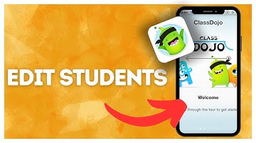 How to edit students in ClassDojo?