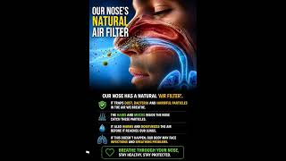 🌿 Our Nose: Nature's Powerful Air Filter 👃💨 #shorts #subscribe #usashorts