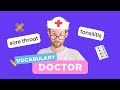 Vocabulario: DOCTOR - Clase de inglés - el médico