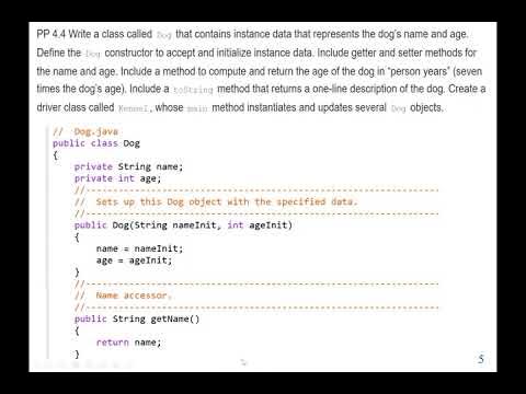 Java Code Lab 4: Writing a User-Define Classes - OOP: Implementation of ...
