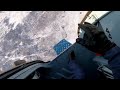Тренировка от первого лица: видео прыжков с вертолета во время учений Минобороны