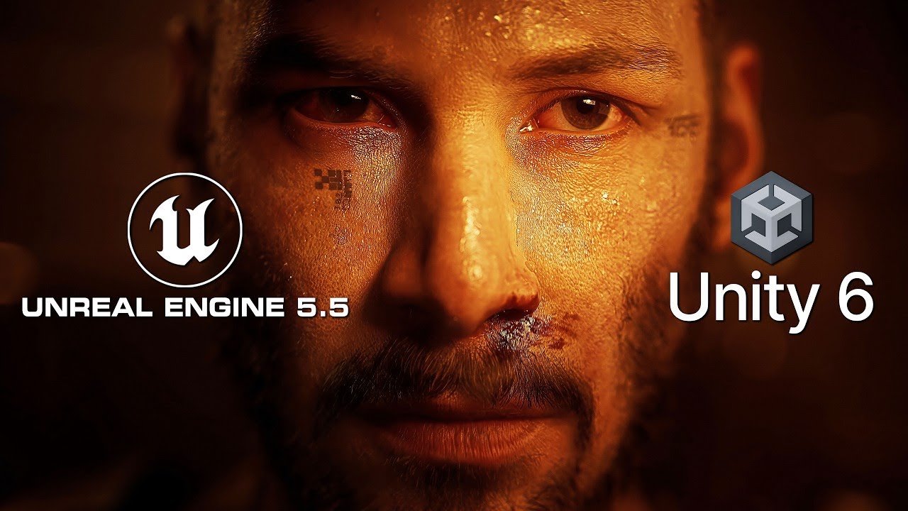 UNREAL ENGINE 5.5 vs UNITY 6: В чем различия? - YouTube