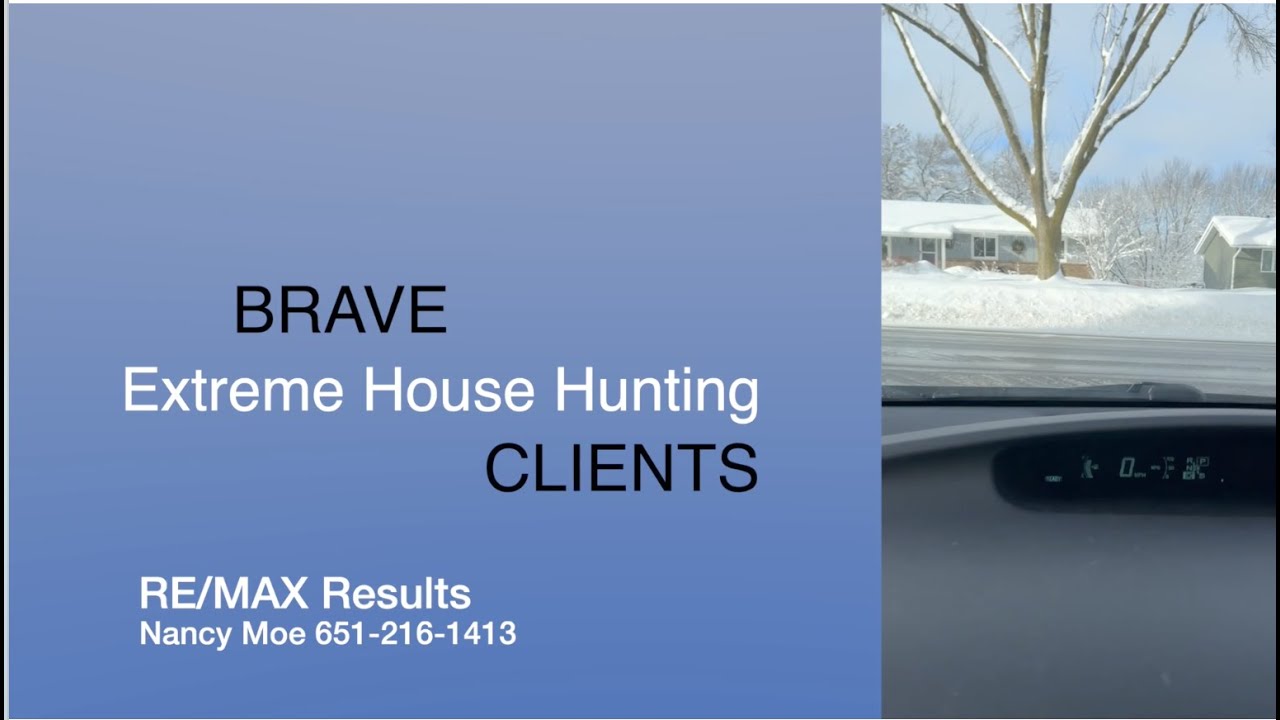 Extreme House Hunting in MN snow YouTube