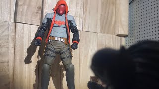 Red Hood Vs Batman Bullet Test. Stop Motion