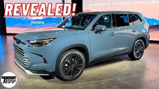 2024 Grand Highlander REVEAL! 3 Powertrains, 3 Trims & Back Seat Demo