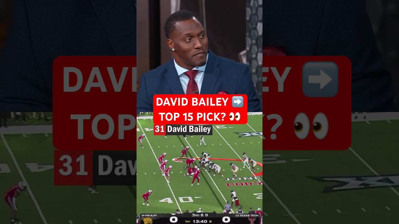 Takeo Spikes is all in on Texas Tech’s David Bailey 😤
