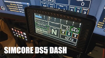 Simcore DS5 Dash | iRacing Simhub dashboard