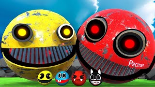 MS-PACMAN AND PACMAN VS ROBOT MONSTER PACMAN !! PART 0X28