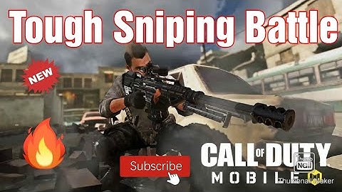 COD MOBILE | TOUGH SNIPING BATTLE | New Shipment Spawn Trap