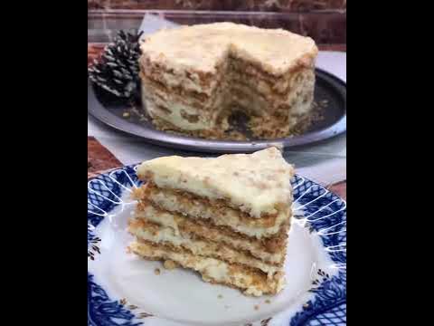 ТОРТ ПЛОМБИР Супер простой в приготовление и очень вкусный торт - YouTube