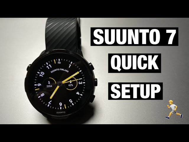 Suunto 7 with Wear OS - Hands-on details and interface walk