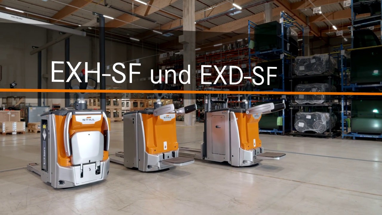 STILL Niederhub- und Doppelstock-Hochhubwagen EXH-SF und EXD-SF - Blitzschnell und kompakt