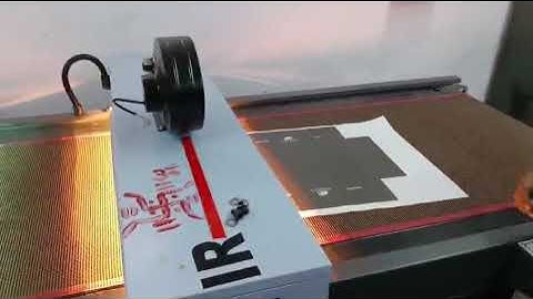 SASG Installed the CSF Screen Printing machine with Dryer at Ms Uma Print Pack kirti, Nagar