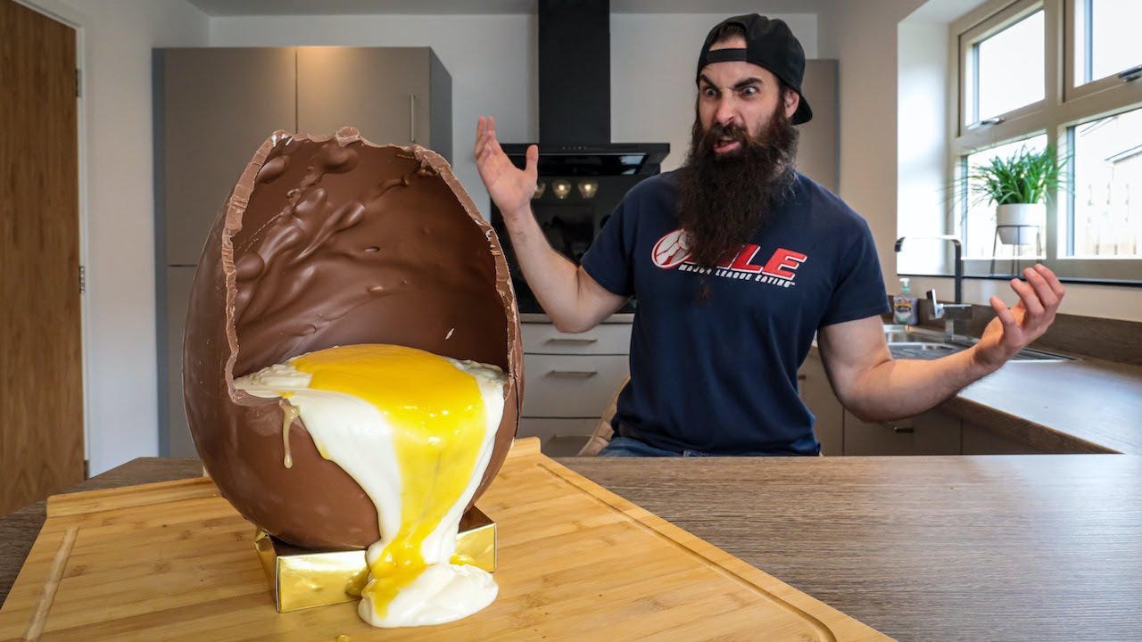 THE GIANT CREME EGG CHALLENGE | The Chronicles of Beard Ep.150