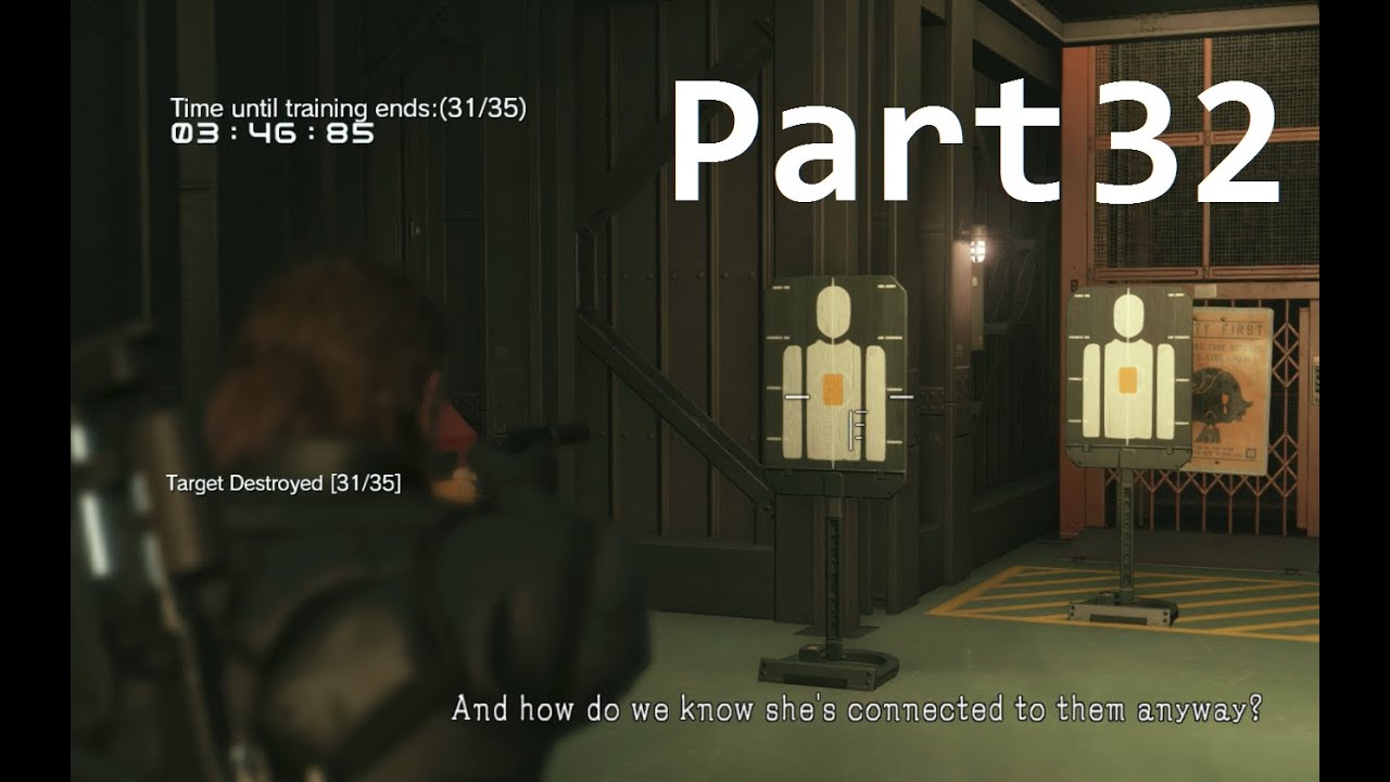 MGS 5: Phantom Pain - Part 32 Side Op 153: Target Practice (Support Unit Platform)