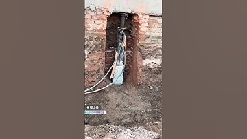 Clever technical means to reinforce foundation settlement