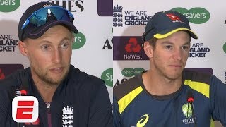 Joe Root and Tim Paine react to England's historic third Test win | 2019 Ashes