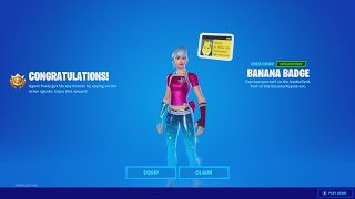*FREE* AGENT PEELY SPY LICENSE - How to get the BANANA BADGE Emoticon in Fortnite