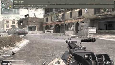 How to Enable Cheats/Hacks On COD4 (PC/Mac)