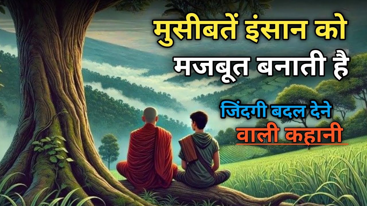 मुसीबतें इंसान को मजबूत बनाती है गौतम बुद्ध की कहानी Buddhist Motivational Story in Hindi #buddha 