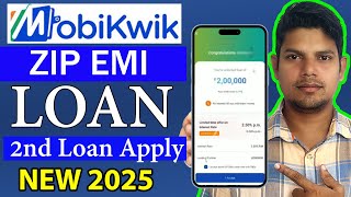 100% Working New Instant Loan App Without Income Proof | Mobikwik Zip EMI Loan Apply 2025 |