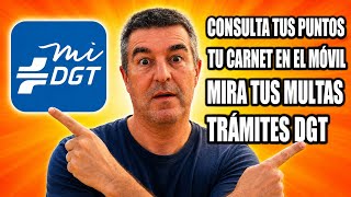 miDGT step by step | Check your points, fines and carry out procedures without going to the traff... screenshot 1