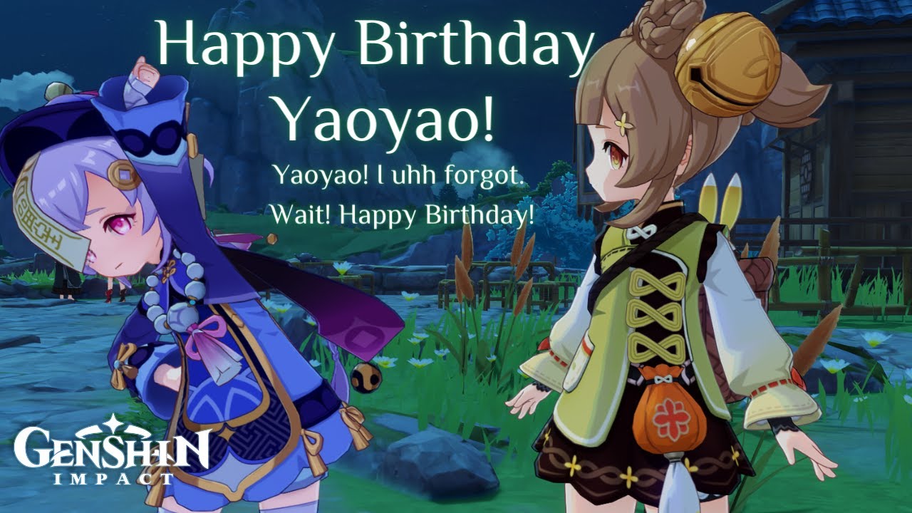 Happy Birthday Yaoyao! | Yaoyao! I uhh forgot. Wait! Happy Birthday