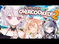 【Overcooked! 2】さんにんで仲良くお料理するぞー！！【新人Vtuber／恣ノ宮うか】