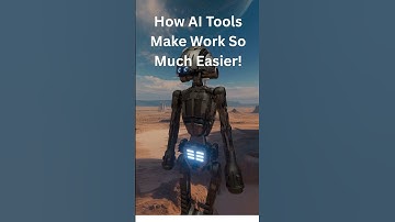 How AI Tools Make Work So Much Easier! #ai #technology #chatgpt #robot #artificialintelligence