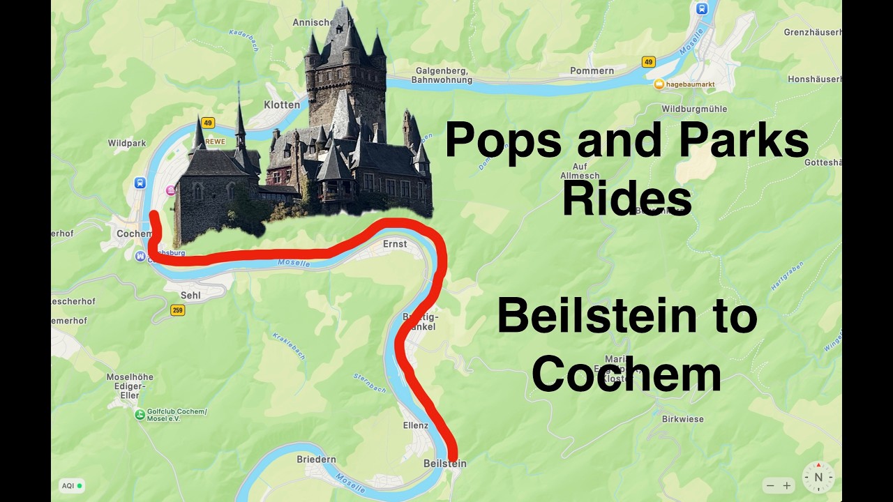 Mosel River Bike and Barge Tour: Beilstein to Cochem Day 5 Part 4