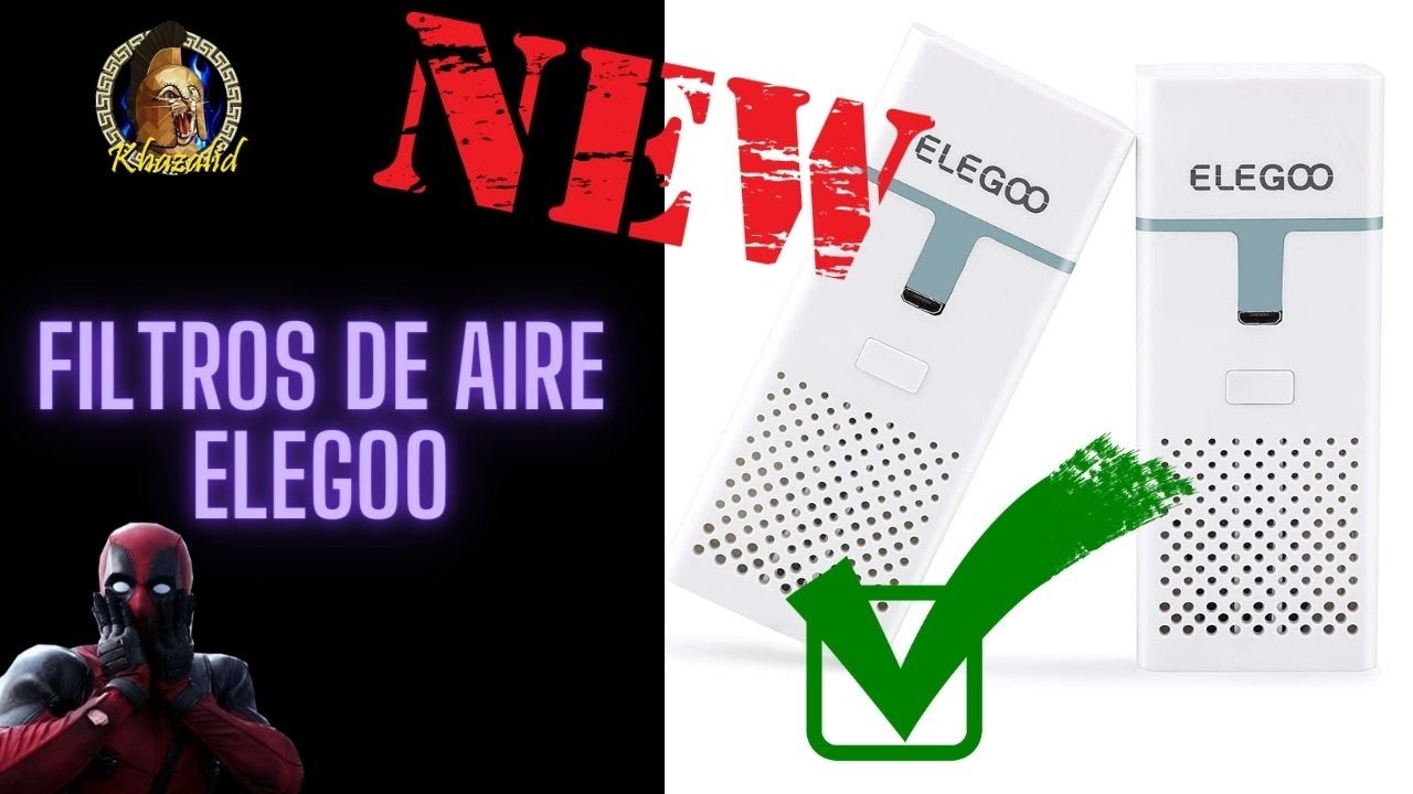 💨😷PURIFICADORES/FILTROS DE AIRE para IMPRESORAS 3D