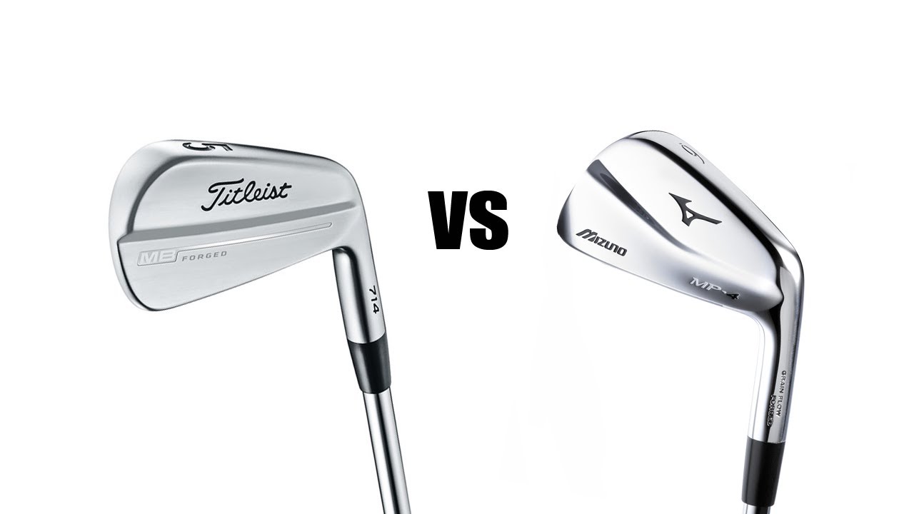 Titleist 714 MB Vs Mizuno MP4 Irons 