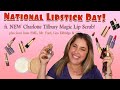 National Lipstick Day! NEW Charlotte Tilbury Magic Lip Scrub and Fave Lipsticks from 5 Brands!