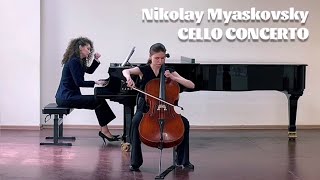 Nikolay Myaskovsky cello Concerto 1 part. And the birds outside the window.