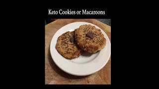 How To Make Keto Cookies Or Macaroons