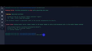 How to fix Planning failed Terraform encountered an error while generating this plan
