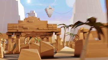 Some Low Poly Environment - Blender Eevee