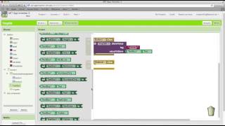 App Inventor 2 Tutorial TinyDB speichern und öffnen Texteingabe