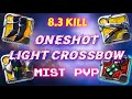 2000 DAMAGE IN 3 SECONDS LIGHT CROSSBOW BUILD!