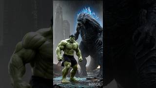 Hulk vs Godzilla 💥 Who Wins the Monster Fight? #shorts #HulkVsGodzilla#Hulk#Godzilla#MonsterBattle