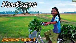 Камбоджа.Жизнь в деревне.часть 3.зв