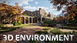 Creating Abandoned Environment in Unreal Engine 5 using Blender