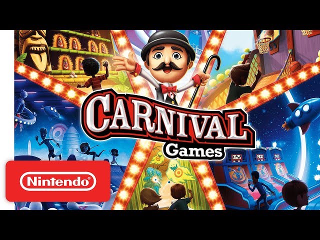 Carnival Games Switch 20 Mini Jogos Mídia Física Novo