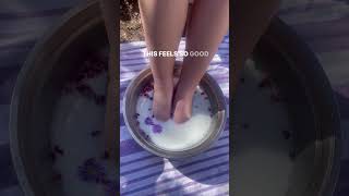 Rose Petal \u0026 Warm Milk Foot Soak