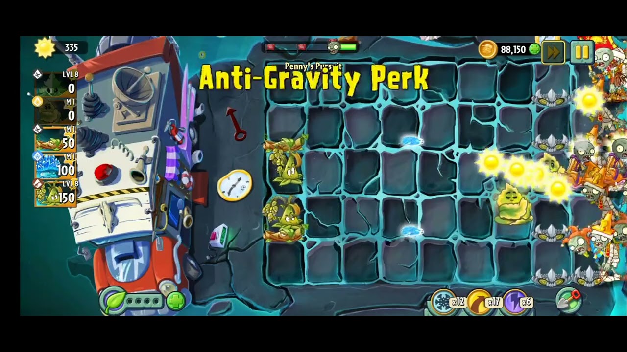PvZ 2 - Plant of the Week - Mega Gatling Pea - Level 4 - YouTube