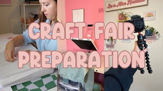 Market Preparation | Vlog #56, Making Apparel, Organizing My Trailer, Small Business Owner