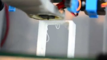 Extreme Free Air Bridging on Ord Bot Hadron with Merlin Hotend