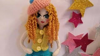 #amigurumi_اميجرومي تجربتي الثانيه في عرايس الاميجرومي _باترون الجسم المجسم _العروسه رودي