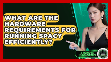 What Are the Hardware Requirements for Running spaCy Efficiently?