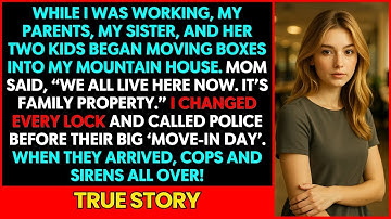 My Family Tried to Move Into My Mountain House Without Asking—So I Changed the Locks and Called Cops